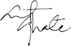 AMIT GHATE Signature
